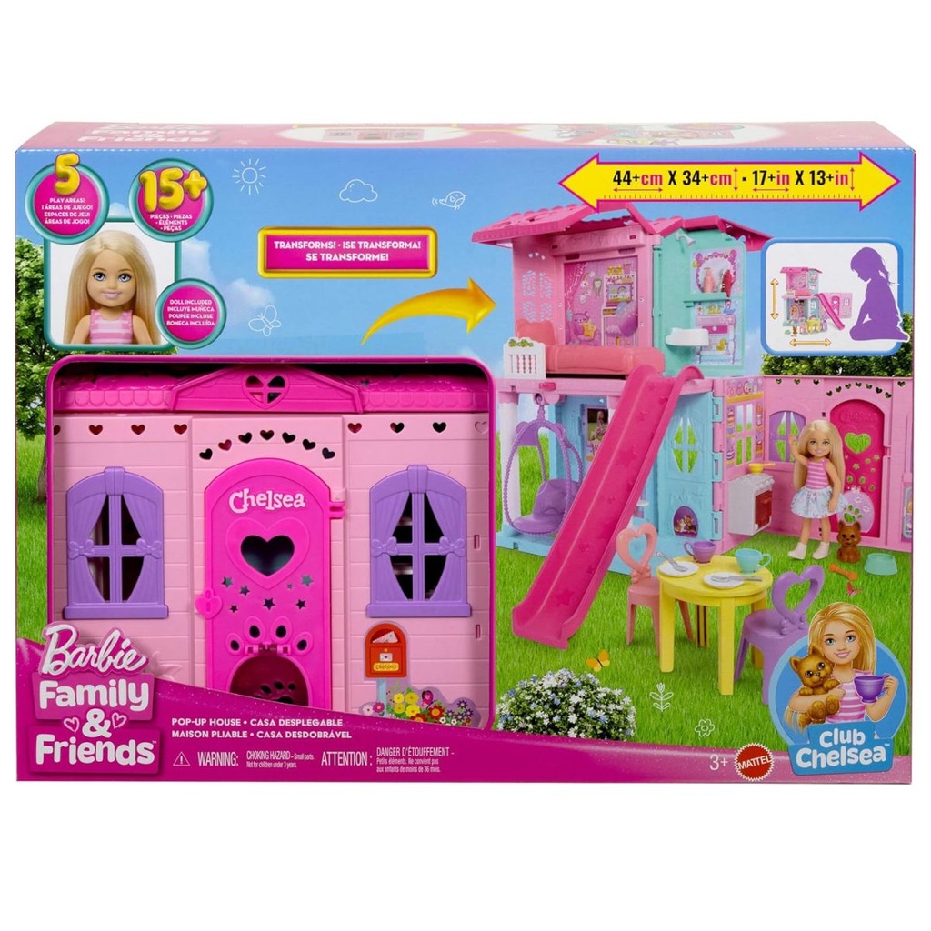 Barbie Chelsea Pop Up House