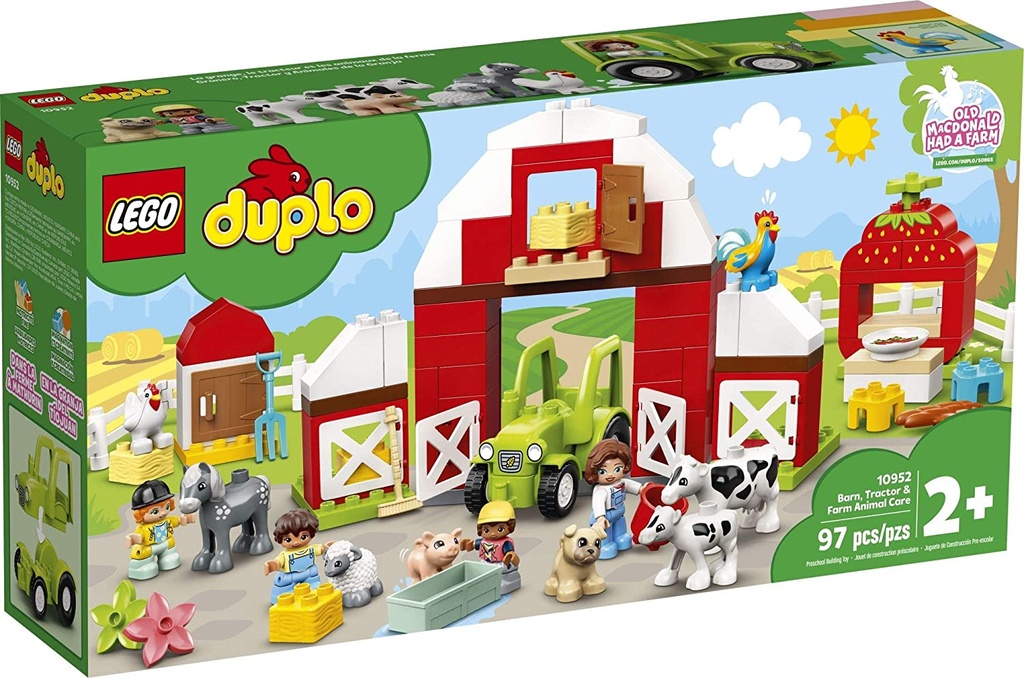 Duplo 10952 Barn, Tractor Animal Care