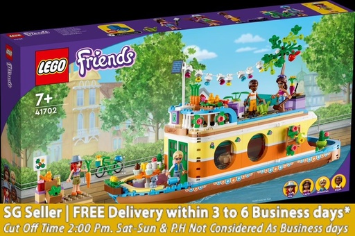 LEGO 41702 Friends Canal Houseboat