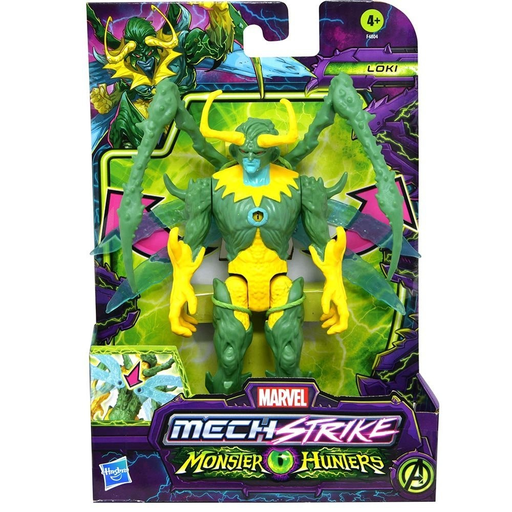 Marvel Mech Strike Monster Hunters Loki Action Figure