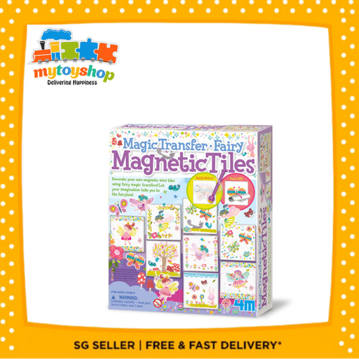 4M Magic Transfer Fairy Magnetic Tiles