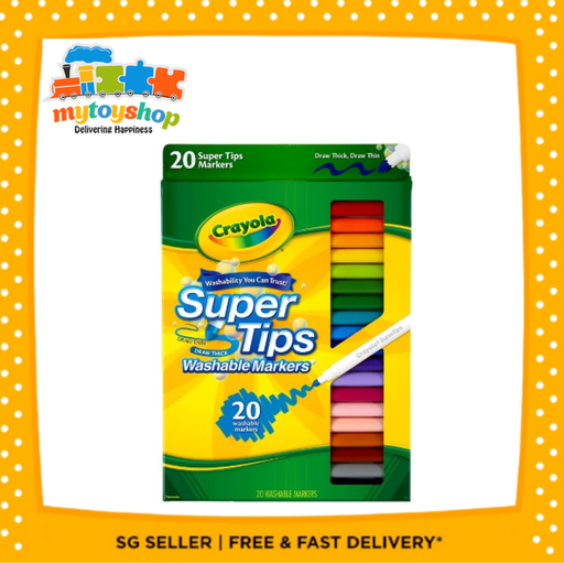 Crayola Super Tips 20ct Washable Markers