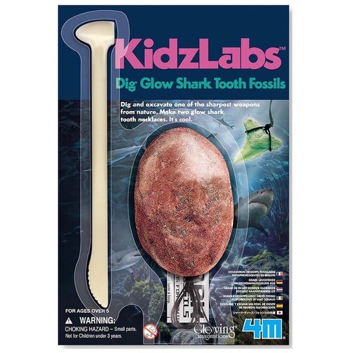 Dig A Glow Shark Tooth Fossil