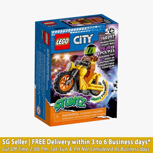 LEGO 60297 City Demolition Stunt Bike
