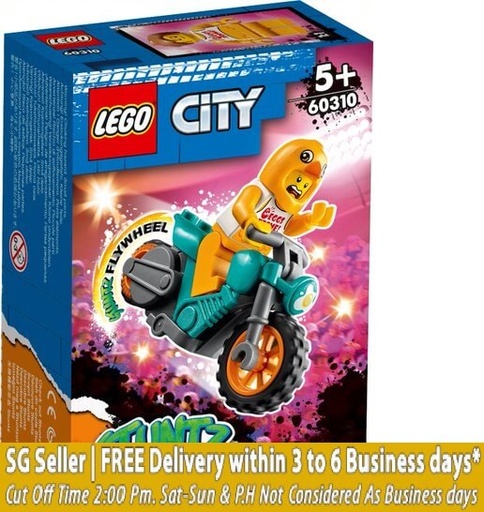 LEGO 60310 City Chicken Stunt Bike