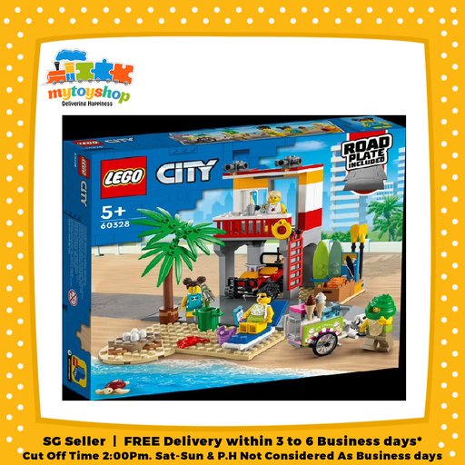 LEGO 60328 City Beach Lifeguard Station