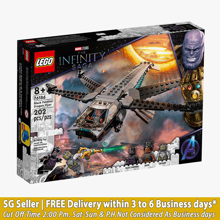 Infinity 76186 Black Panther Dragon Flyer