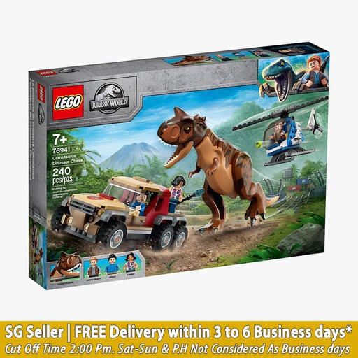 LEGO 76941 JW Carnotaurus Dino Chase