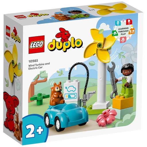 LEGO 10985 DUPLO Wind Turbine and Electric Car