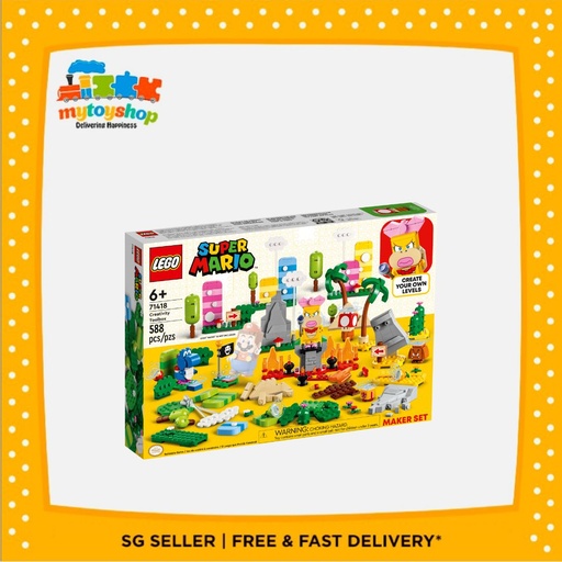 LEGO 71418 Mario Creativity Toolbox Maker Set