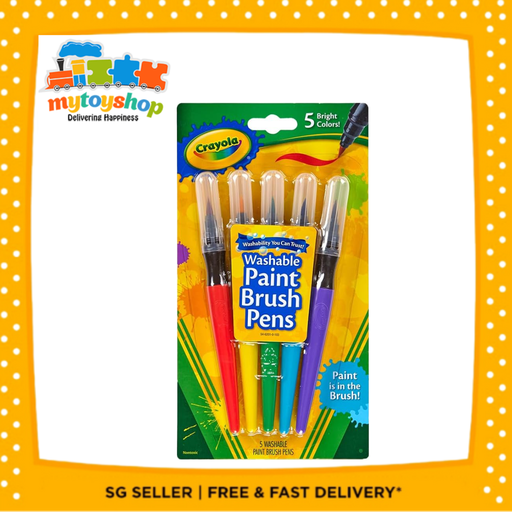 Crayola 5ct Washable Paint Brush Pens