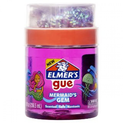 Elmers Gue Pre-made Slime Mermaid Gem