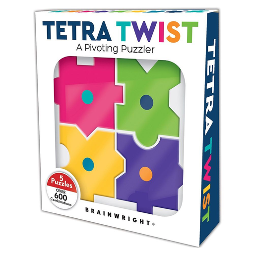 Brainwright Tetra Twist A Pivoting Puzzler