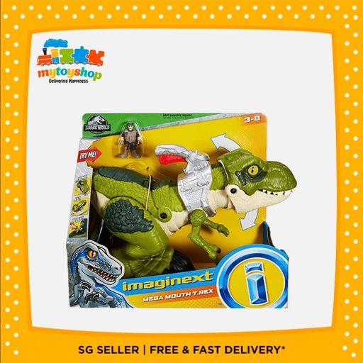 Imaginext Jurassic World Mega Mouth T Rex