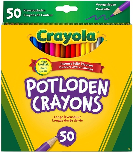 Crayola 50 Long Color Pencils