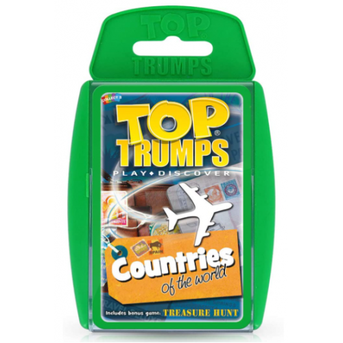 Top Trumps Countries Of The World Card Game