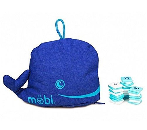 Mobi The Number Tile Scrabble Style Math Game in a Whale Pouch ( Original )