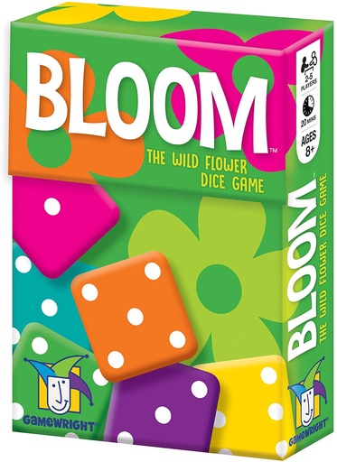 Gamewright Bloom - The Wild Flower Dice Game