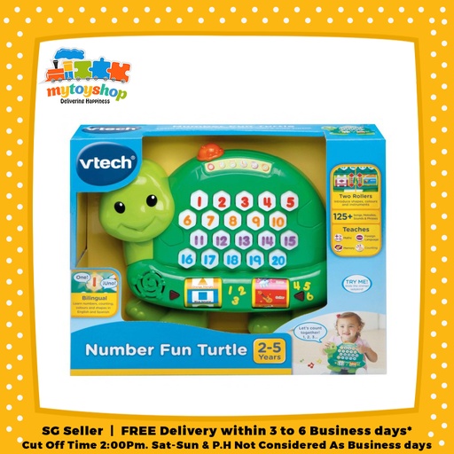 VTech Number Fun Turtle
