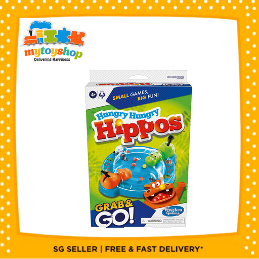 Hasbro Hungry Hungry Hippos Grab n Go Game