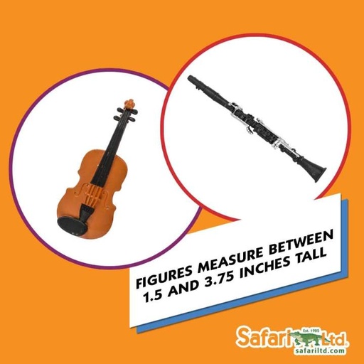 Safari Ltd Musical Instruments Toobs