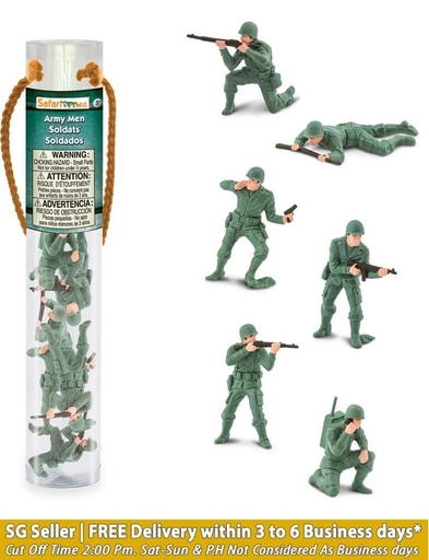 Safari Ltd Army Men Toobs