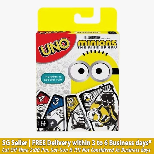 UNO Minions The Rise of Gru Card Game