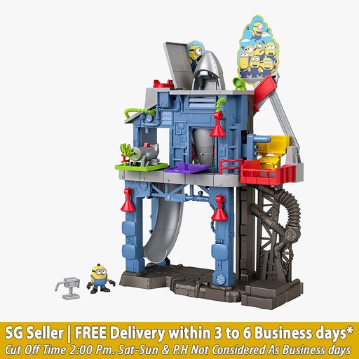 Imaginext Minions The Rise of Gru Gadget Lair Playset