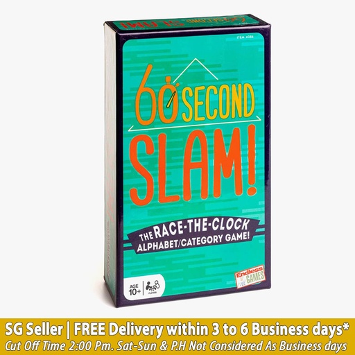 60 Second Slam! - Family Card Game