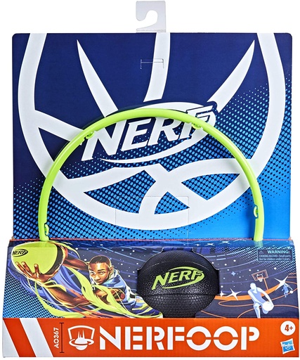 NERF Nerfoop -- The Classic Mini Foam Basketball and Hoop