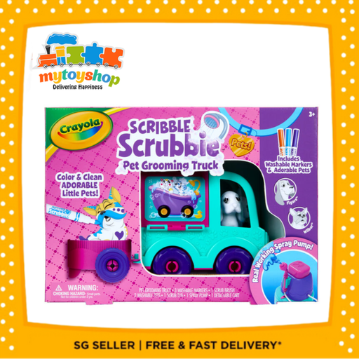 Crayola Scribble Scrubbie Pets Grooming Truck