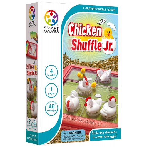Smart Games Single Player Chicken Shuffle Junior Puzzle Game
