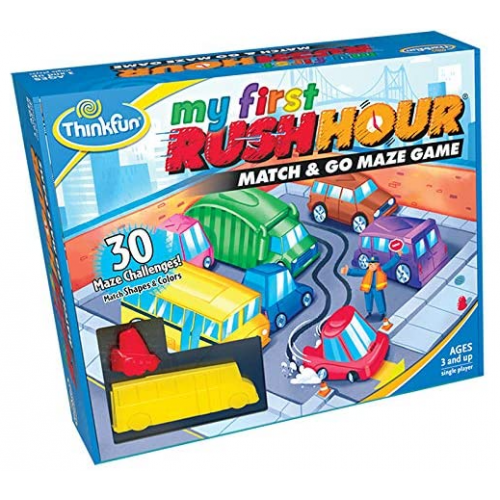 Think Fun My First Rush Hour - Match and Go Maze Game​