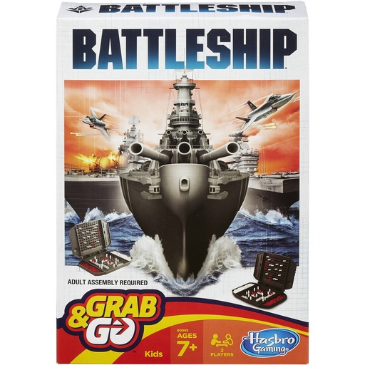 Hasbro Gaming Battleship Grab n Go Travel Sized Game