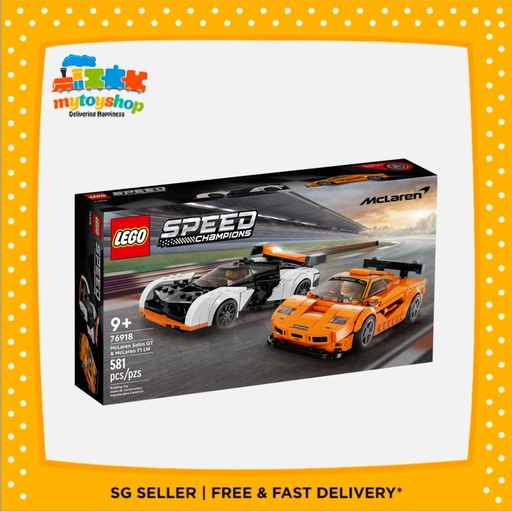 LEGO 76918  Speed Champions McLaren Solus GT n McLaren F1 LM