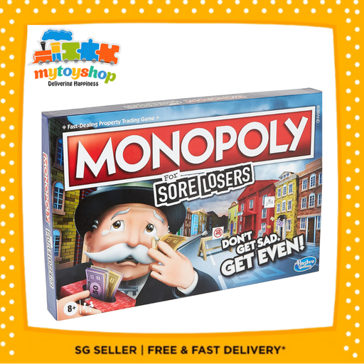 Hasbro Gaming Monopoly for Sore Losers Board Game (Minor Dents)
