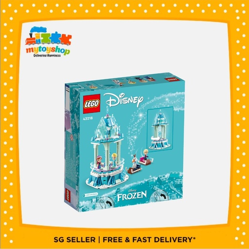 LEGO 43218 Disney Princess Anna and Elsa's Magical Carousel