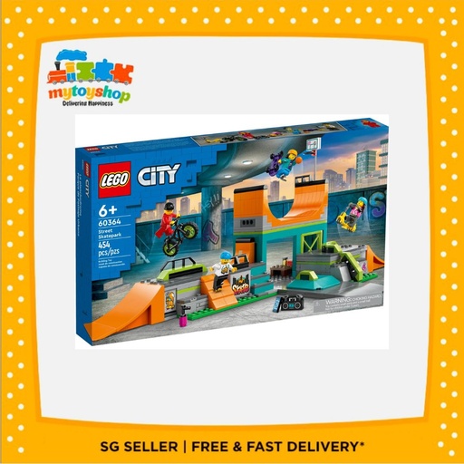 LEGO 60364 City Street Skate Park