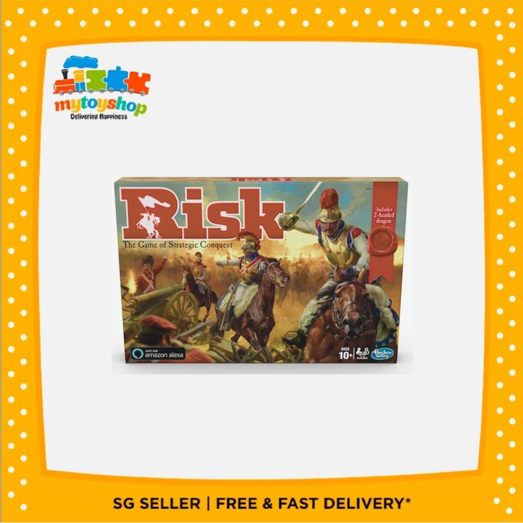 Hasbro Gaming Risk Game with Dragon ( with Alexa) | My Toy Shop