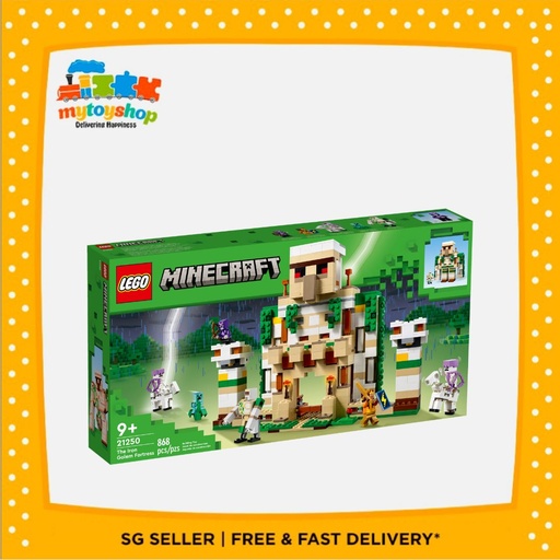 LEGO 21250 Minecraft The Iron Golem Fortress