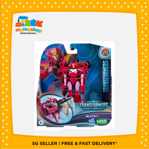 Transformers EarthSpark Warrior Class Elita-1Action Figure