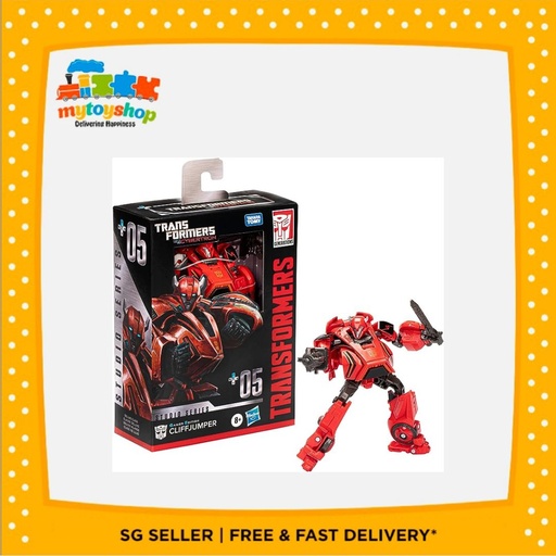 Transformers Studio Series Deluxe War for Cybertron Gamer Edition Cliffjumper Action Figure