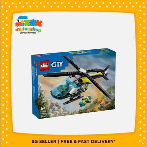 LEGO 60405 City Emergency Rescue Helicopter