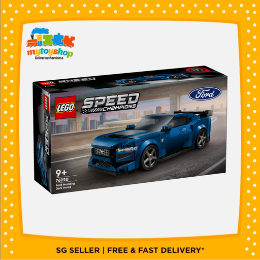 LEGO 76920 Speed Champions Ford Mustang Dark Horse Sports Car