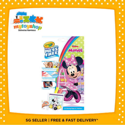 Crayola Color Wonders Mess Free Minnie Mini Pack Colouring Pad