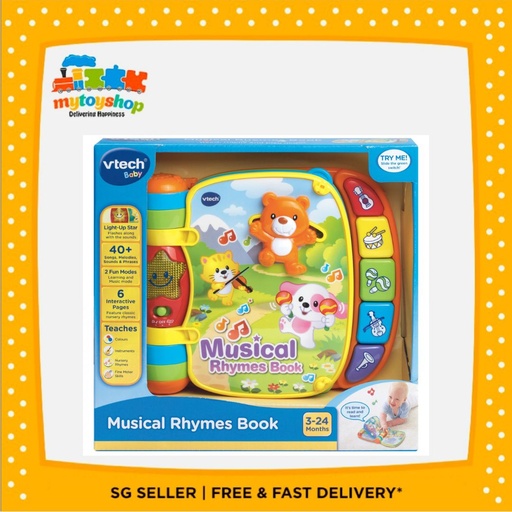 VTech Musical Rhymes Book