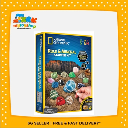 National Geographic Rock and Minerals Starter Kit