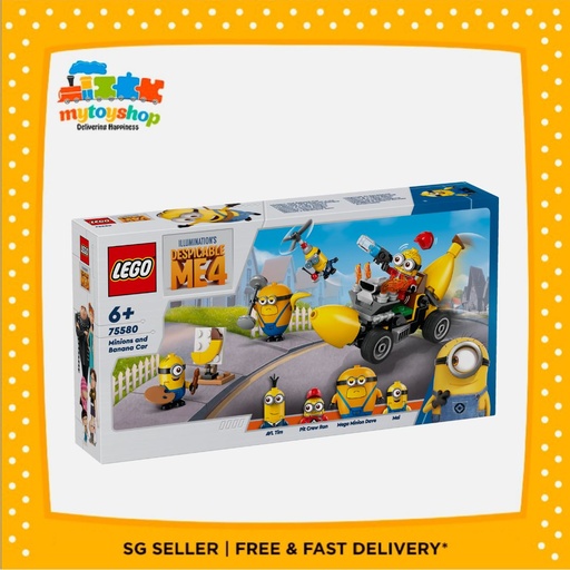 LEGO 75580 Despicable Me Minions and Banana Car