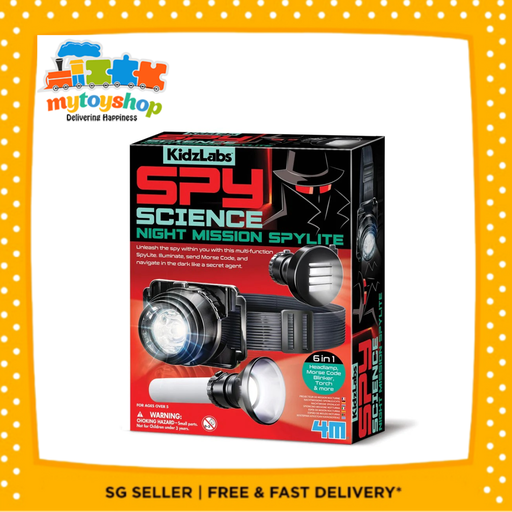 4M Kidzlabs Spy Science Night Mission Spylite