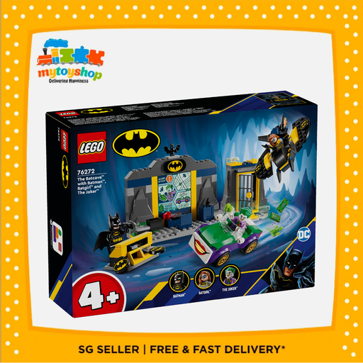 LEGO 76272 The Batcave with Batman, Batgirl and the Joker